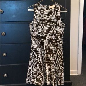 Michael by Michael Kors zebra print tank dress